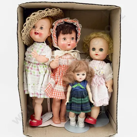 Roddy - Ideal and Eegee Hard Plastic/ Vinyl Character Dolls