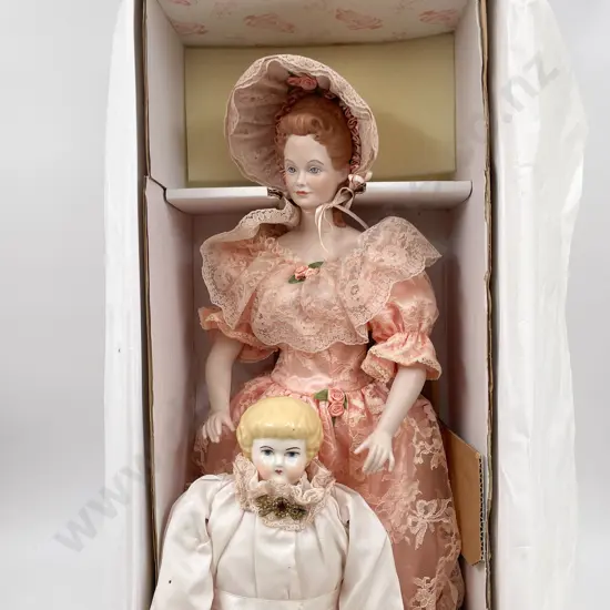 New Bisque Fashion Doll and China Doll