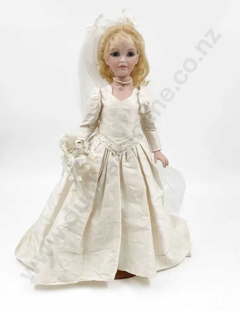New Bisque Bride Doll Image 1++