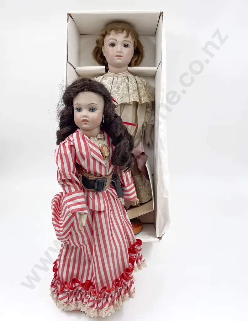 Two New Bisque Dolls Image 1++