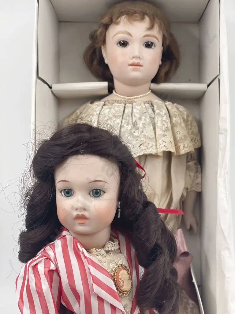 Two New Bisque Dolls Image 1++