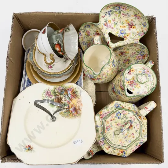 Royal Winton"Floral Feast" Tea China & Assorted Fancy Tea China