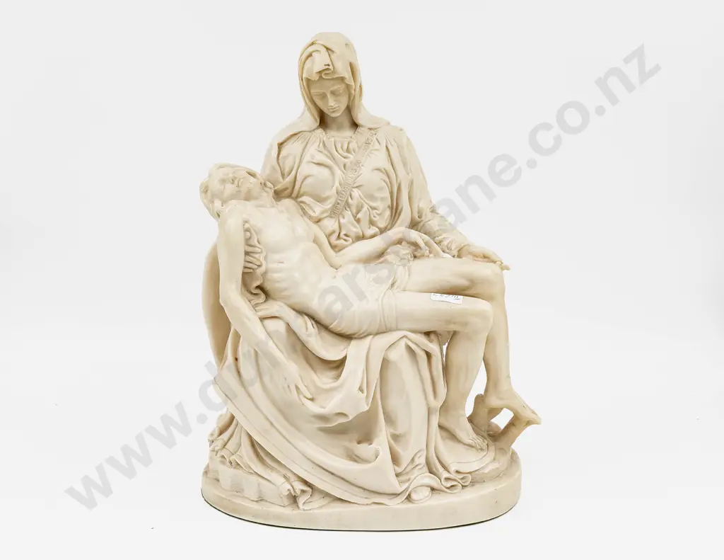 Repro Resin Sculpture After Michelangelo's Pieta Image 1++