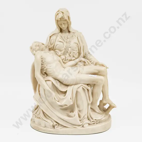 Repro Resin Sculpture After Michelangelo's Pieta
