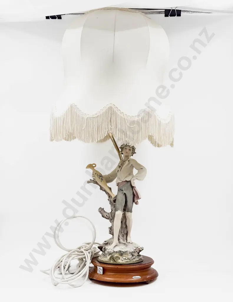 Italian Figural Table Lamp Image 1++