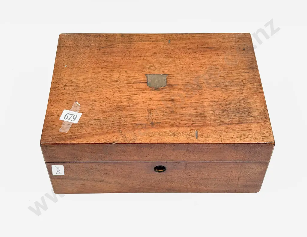 Victorian Mahogany Writing Slope Image 1++