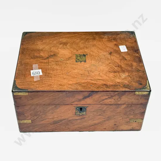 Victorian Mahogany Writing Slope