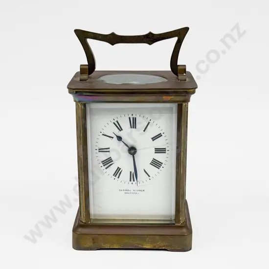 Brass Carriage Clock (No Key)