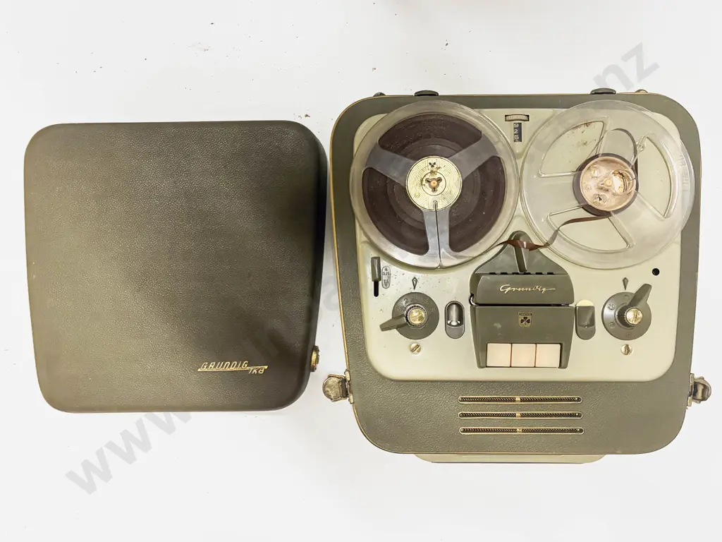 Vintage Grundig Reel to Reel Tape Deck Image 1++