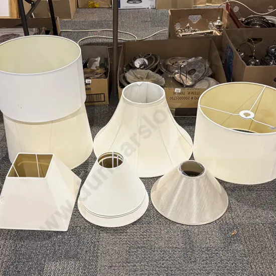 Qty of Assorted Lampshades