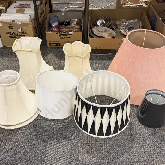 Qty of Assorted Lampshades