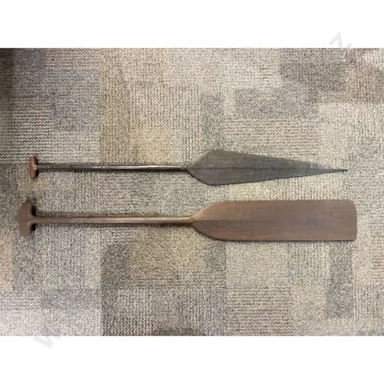 Two Borneo Paddles