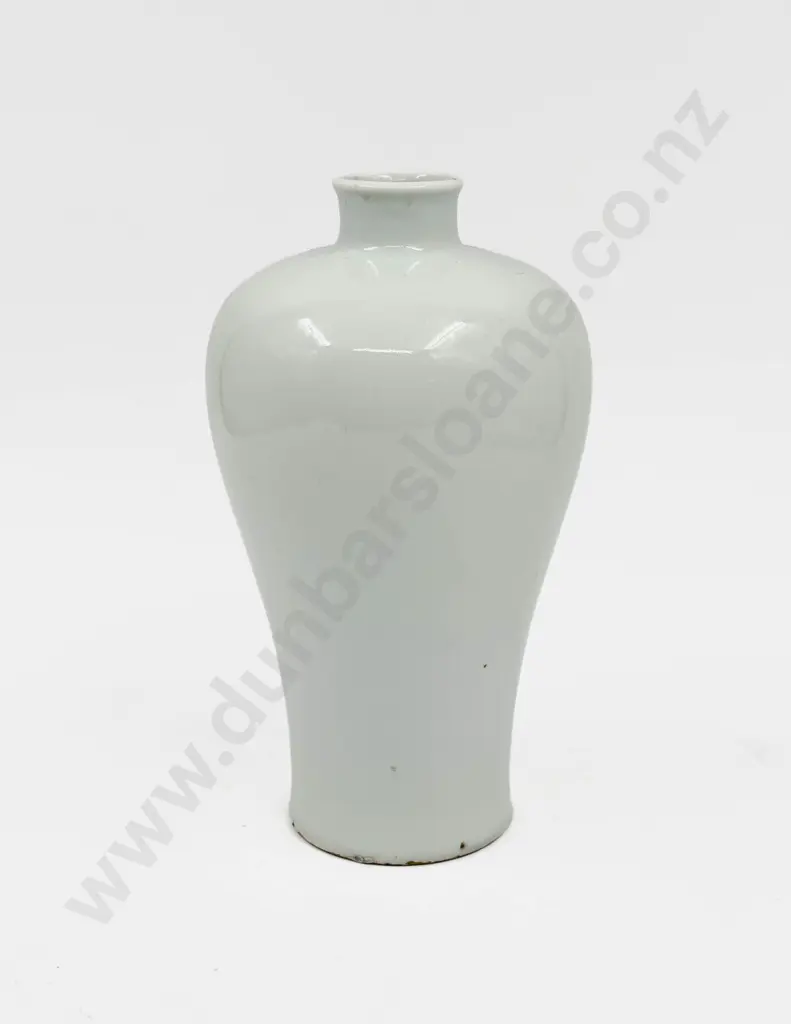 Glazed Chinese Meiping Vase Image 1++