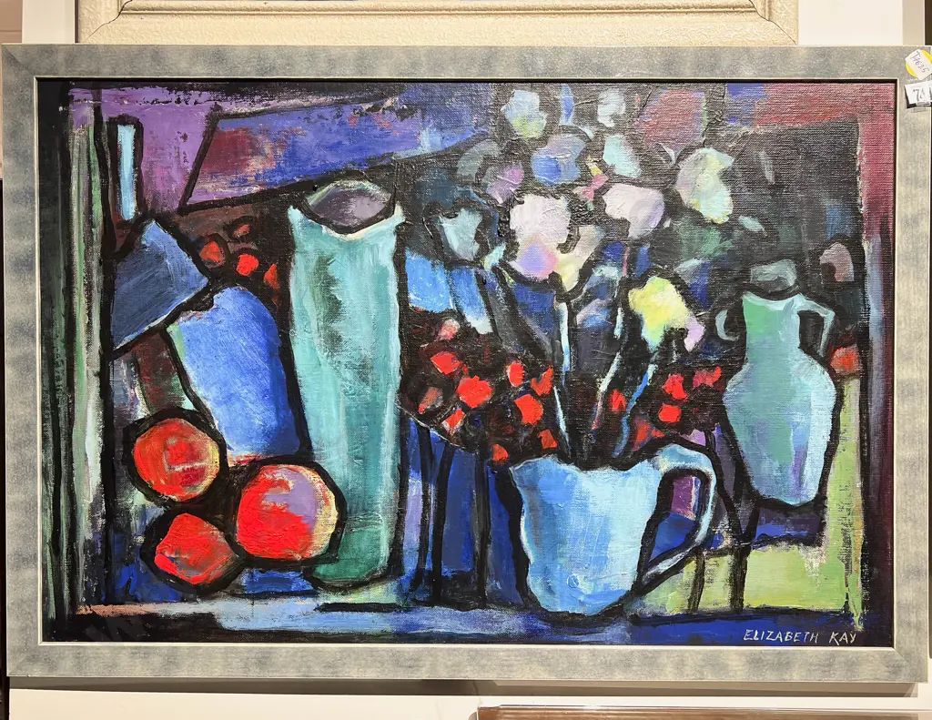 Elizabeth Kay - Still Life - Oil on Board Image 1++