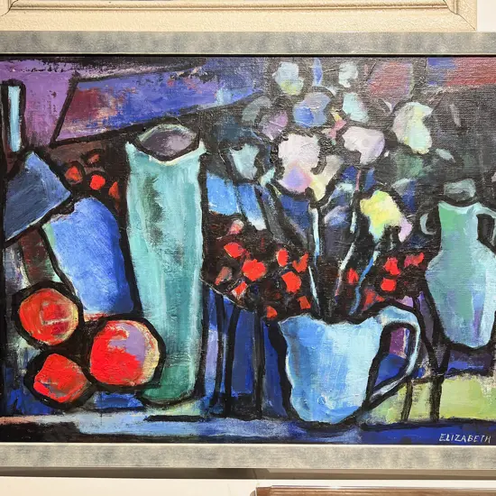 Elizabeth Kay - Still Life - Oil on Board