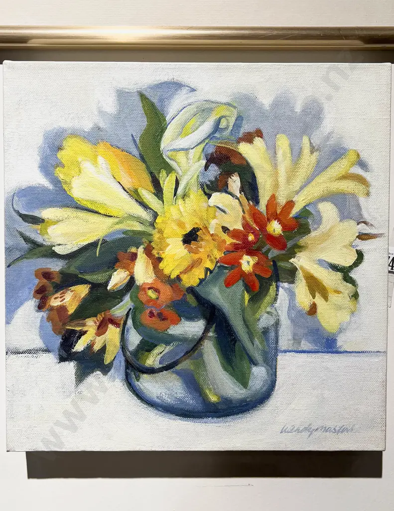 Wendy Masters - "Spring Swirl" - Acrylic on Canvas Image 1++