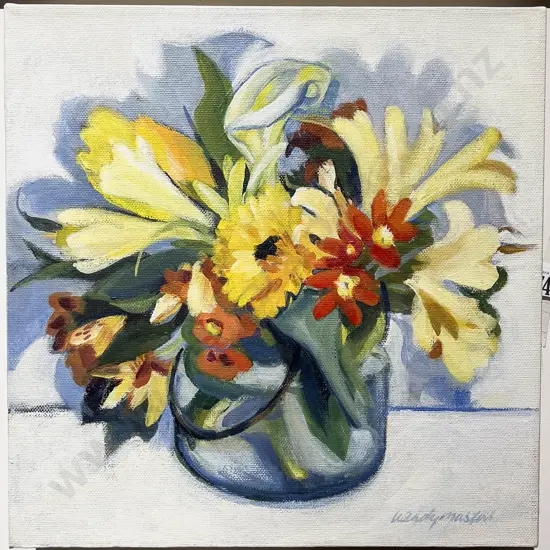 Wendy Masters - "Spring Swirl" - Acrylic on Canvas