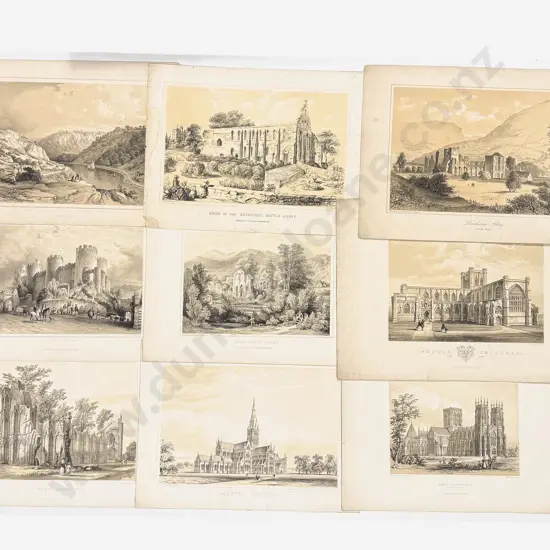 Qty of Assorted Loose Vintage Etchings