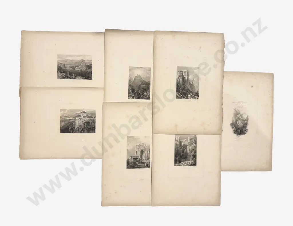 Qty of Assorted Loose Vintage Etchings Image 1++