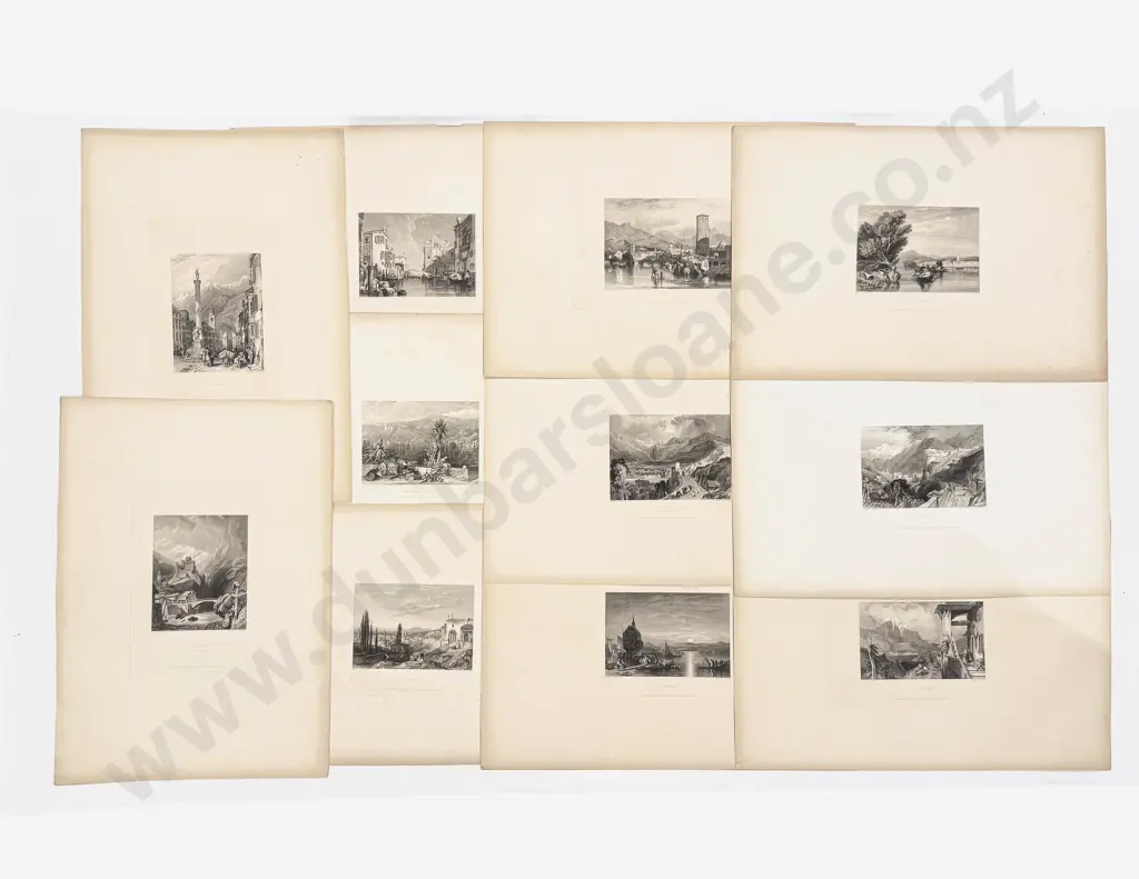 Qty of Assorted Loose Vintage Etchings Image 1++