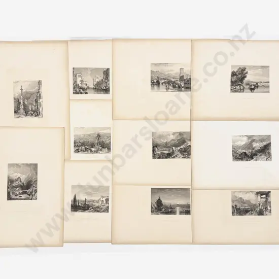 Qty of Assorted Loose Vintage Etchings