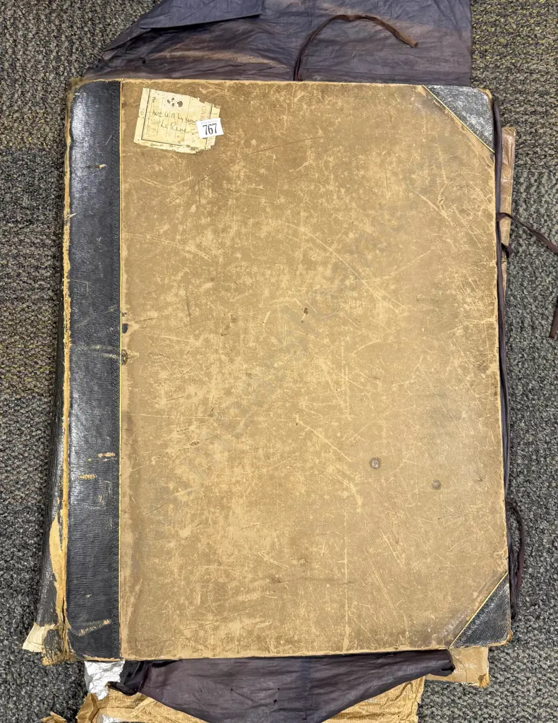Qty of Assorted Loose Vintage Etchings with Large Vintage Art Folder Image 1++