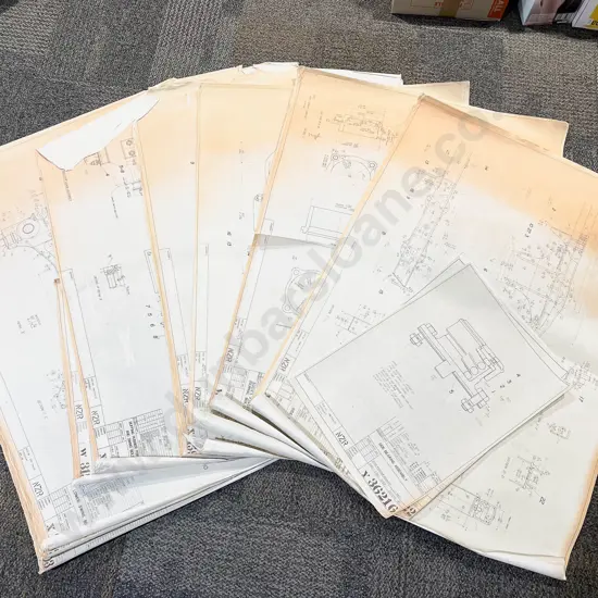 Large Qty of Assorted NZR Architectural Plans