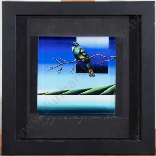 Juliet Best - "It's Going to be a Beautiful Summer" - Mixed Media