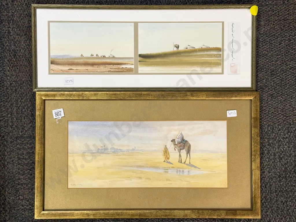 M. H. Meyrick - Watercolour together with Other Image 1++