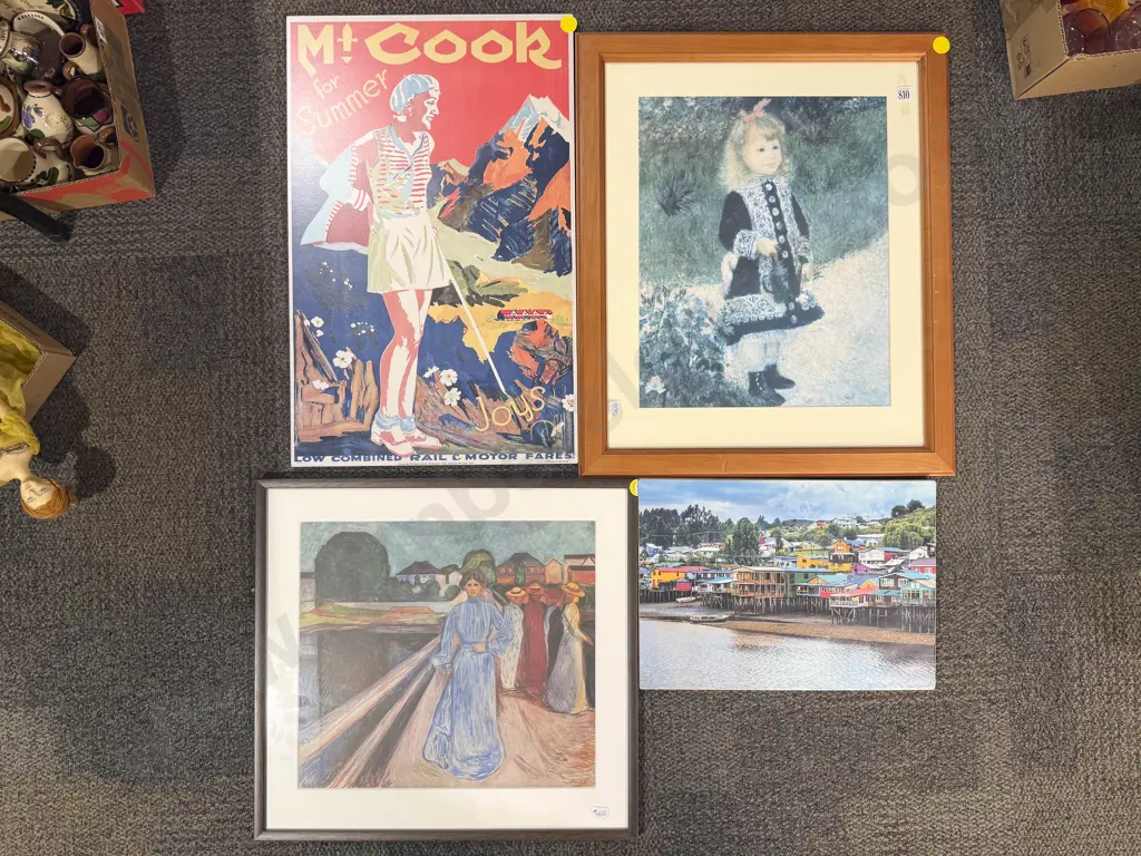 Four Assorted Prints Image 1++