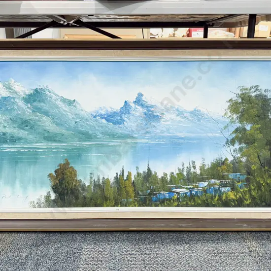Indistinctly Signed - "Walter Peak" - Oil on Board