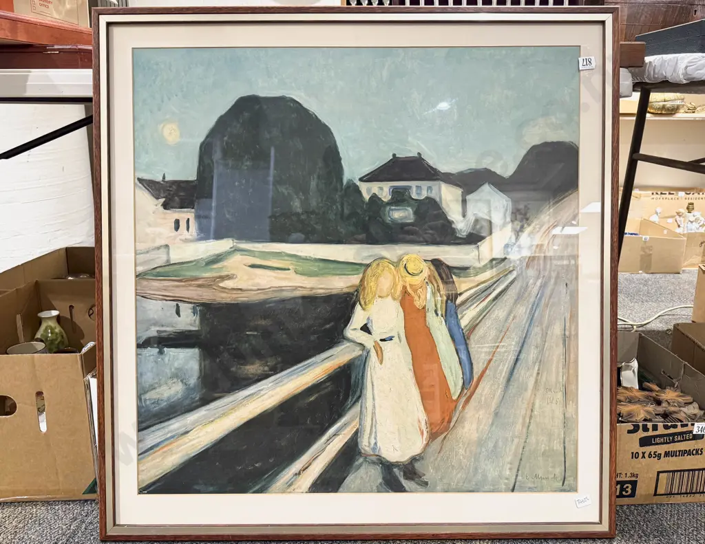 E. Munch Framed Print Image 1++