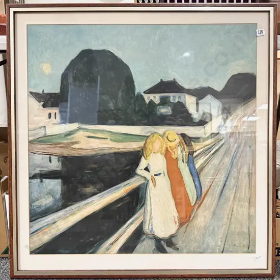 E. Munch Framed Print