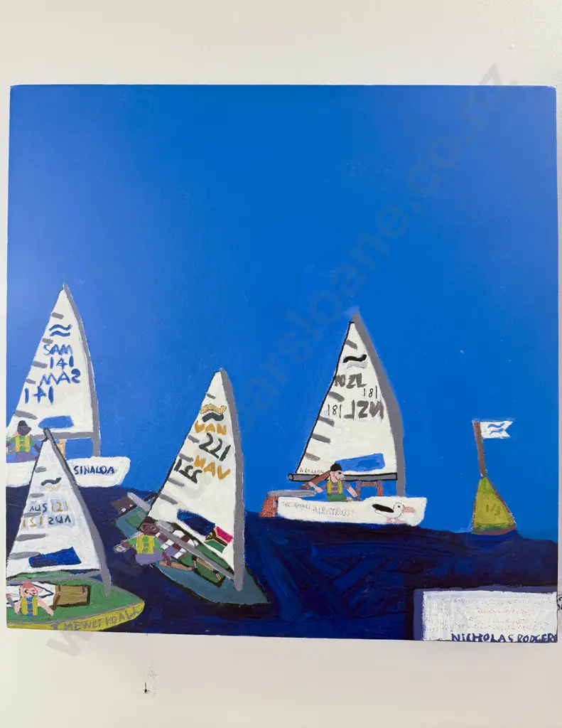 Nicholas Rodgers - "The Royal Albatross" - Oil on Canvas Image 1++