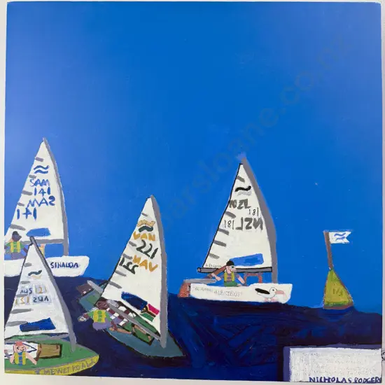Nicholas Rodgers - "The Royal Albatross" - Oil on Canvas