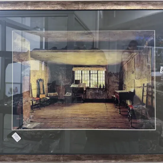 Henry Wallis - "The Room in Which Shakespeare Was Born" - Reproduction Print