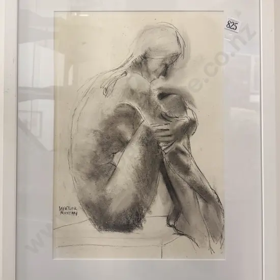 Merthyr Ruxton - Nude Study - Pastel