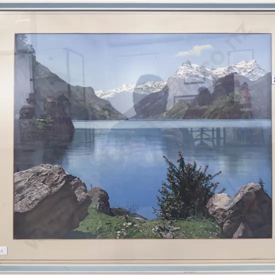 Reproduction Coloured Photograph