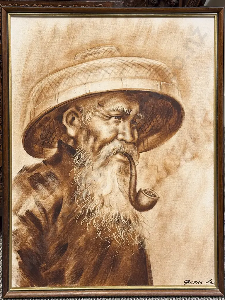 Patak Lau - Portrait Study - Acrylic on Board Image 1++