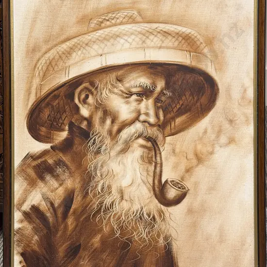 Patak Lau - Portrait Study - Acrylic on Board