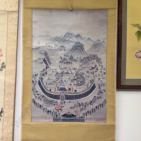 Japanese Scroll Print - "Dongnaebu Sunjeoldo"
