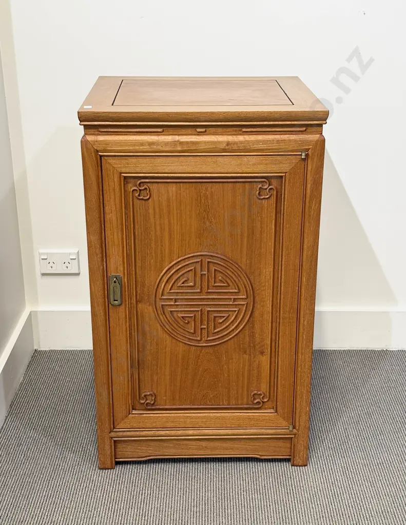 Modern Chinese Rosewood Three Piece Entertainment Suite Image 1++