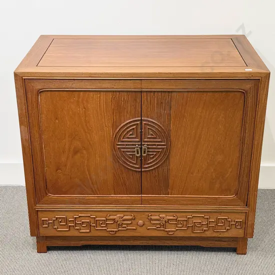 Chinese Rosewood Cabinet