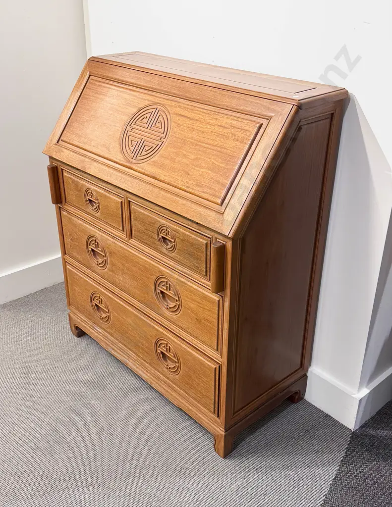 Chinese Rosewood Writing Bureau Image 1++