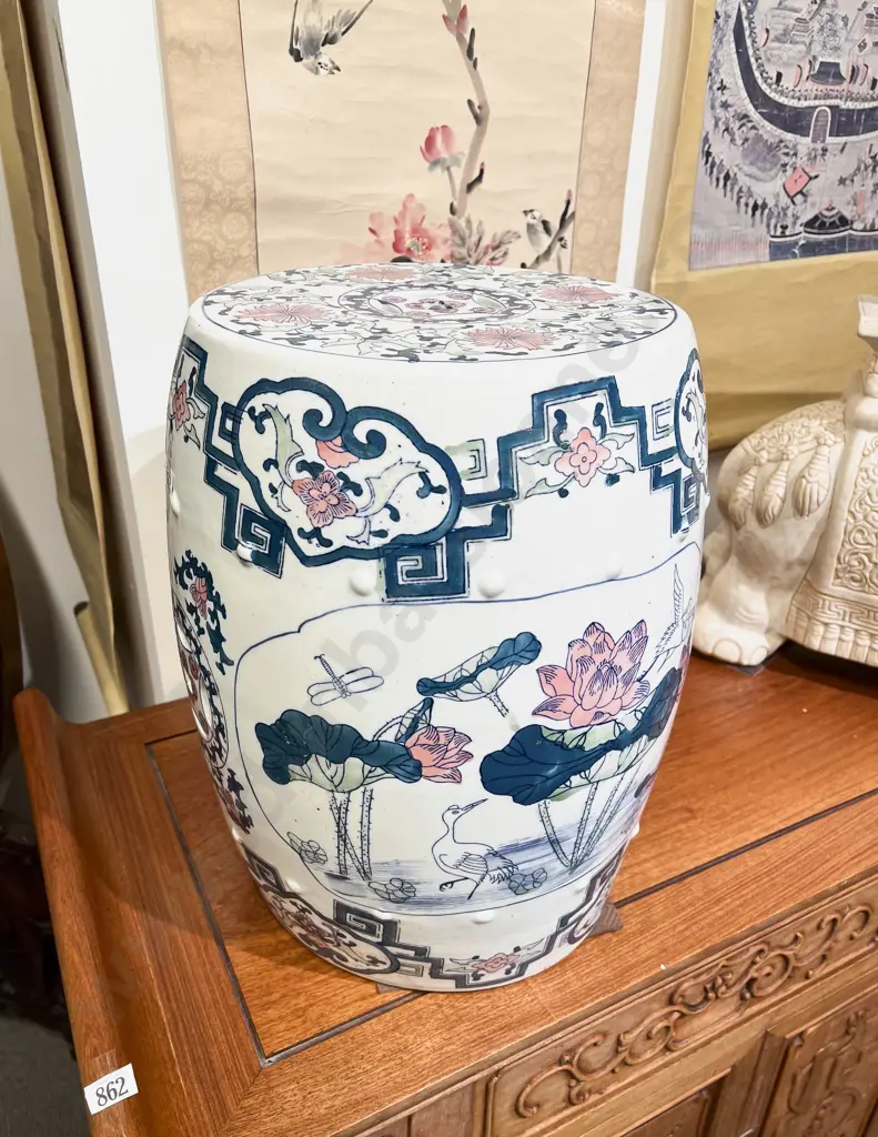 Chinese Ceramic Garden Stool Image 1++