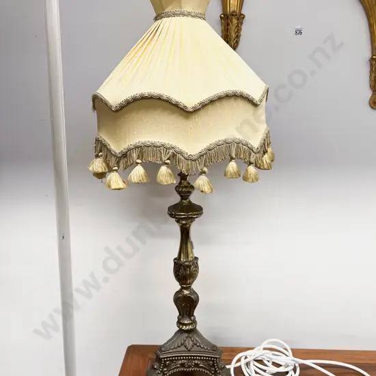 Brass Tripod Based Table Lamp