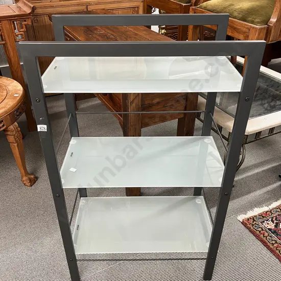 Modern Three Tier Open Shelving Unit