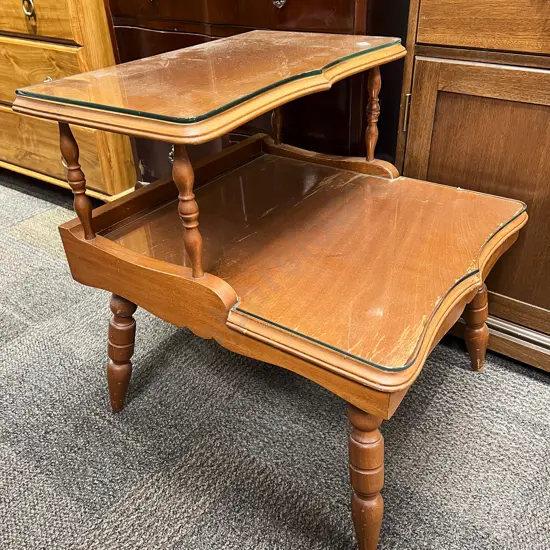 Two Tier Retro Telephone Table