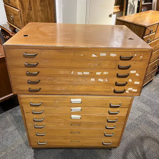 Architectural Plan Drawers together with Associated Plan Drawers