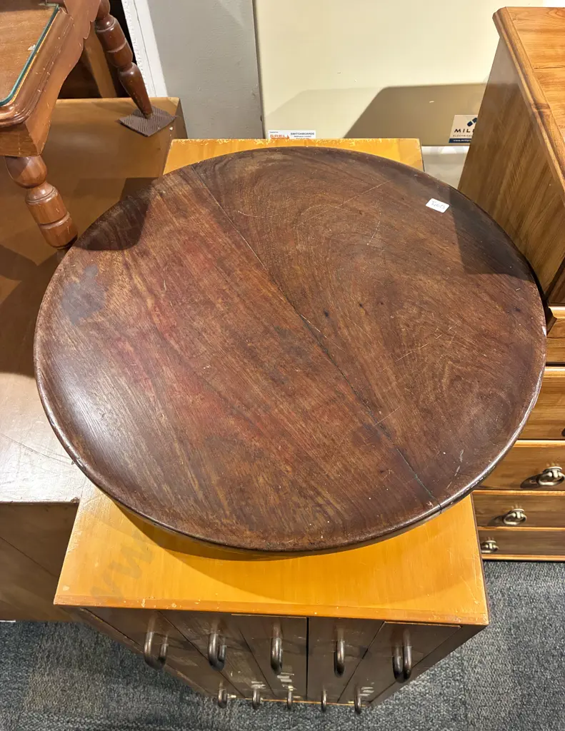 Mahogany Lazy Susan Image 1++